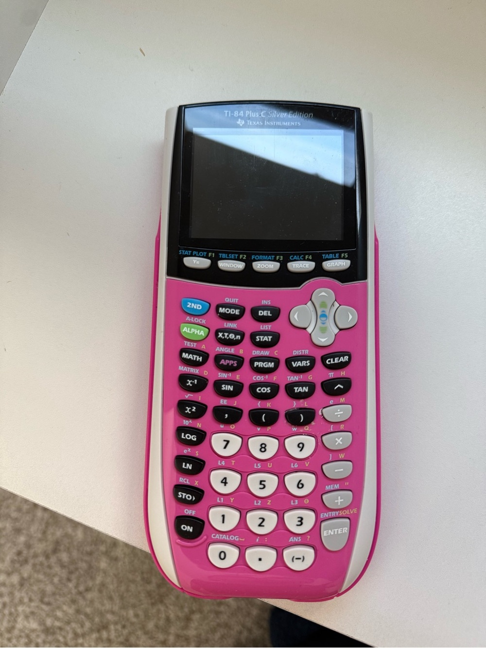 TI-84 Plus C Silver Edition - Pink